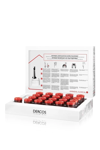 Vichy Dercos Aminexil Clinical 5 Kadın Dökülme Karşıtı Saç Serumu 21 x 6 ml - 3