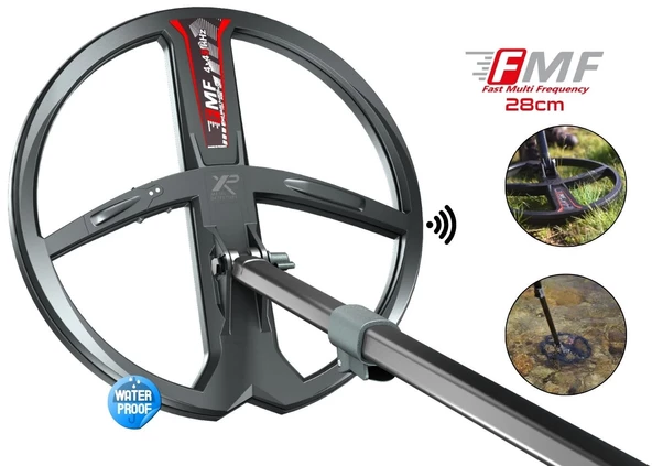 XP DEUS 2 Metal Dedektör - Ana Kontrol Ünitesi ve 28cm FMF Başlık ile - 4