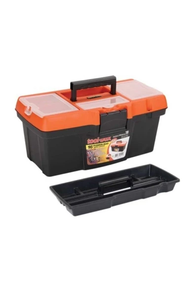 Super Bag Malzeme Çantası Plastik Takım Çantası Organizerli Super Bag 16 Inç Power