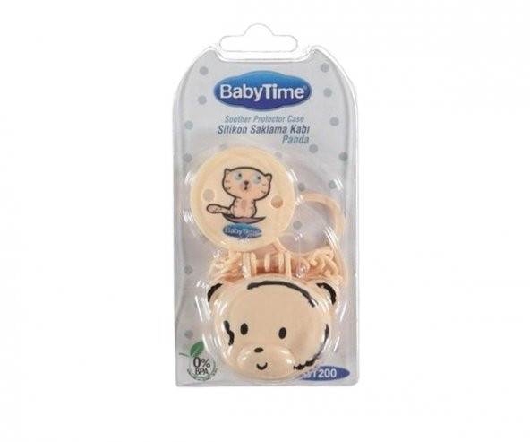 Baby Time BT200 Silikon Saklama Kabı - Krem - 1