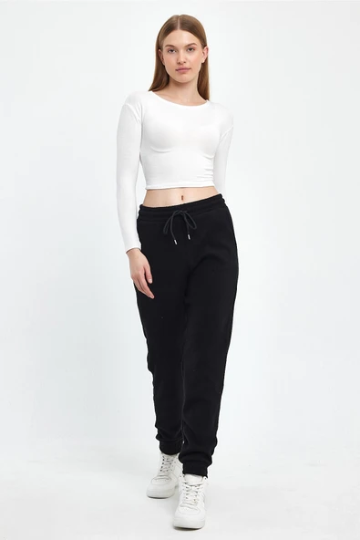 Süperlife Kadın Rahat Kalıp Softech Polar Sweat Eşofman Altı SPR24EA94 - 2