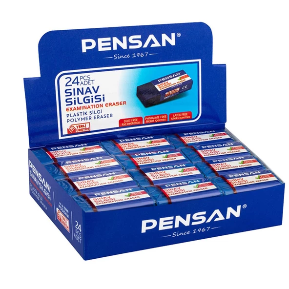 Pensan Sınav Silgisi 24 lü Paket