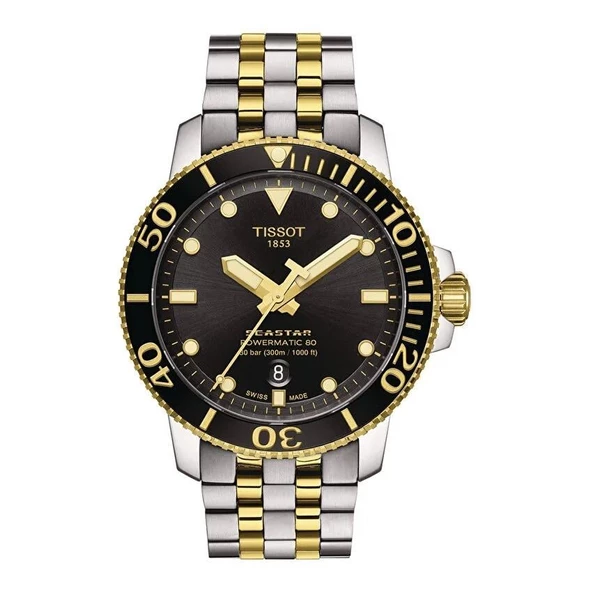 Tissot Seastar 1000 Powermatic 80 T1204072205100 Erkek Kol Saati T120.407.22.051.00