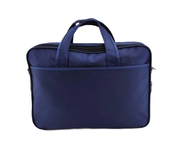 Sırımsı Lacivert 1900 Denye Kumaş Laptop & Evrak Çantası (164) - 4