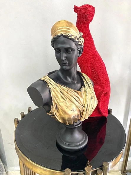 Afrodit Büst Heykel Biblo - Resim 5