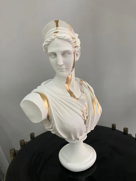 Afrodit Büst Heykel Biblo - Resim 2