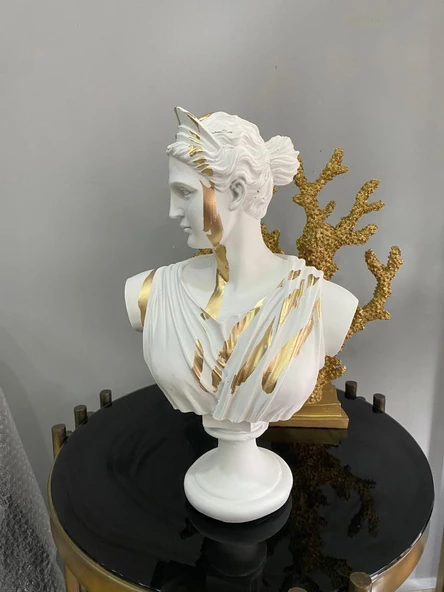 Afrodit Büst Heykel Biblo - Resim 4