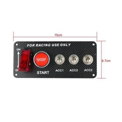 Her Araca Uyumlu Start Stop Düğme 3 Kademeli - 4