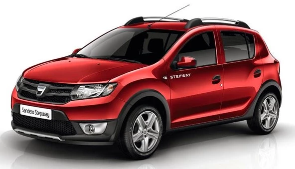 Dacia Sandero Stepway 2013+ Araca Özel Mugen Cam Rüzgarlıgı 4'lü Set - 4