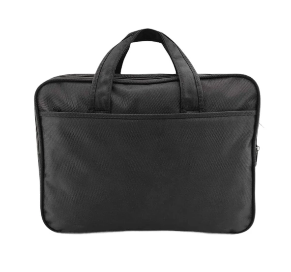 Sırımsı Siyah 1900 Denye Kumaş Laptop & Evrak Çantası (164) - 4