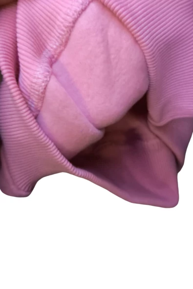 ATABAY KIZ 3İPLİK KAPŞONLU SWEAT - 4