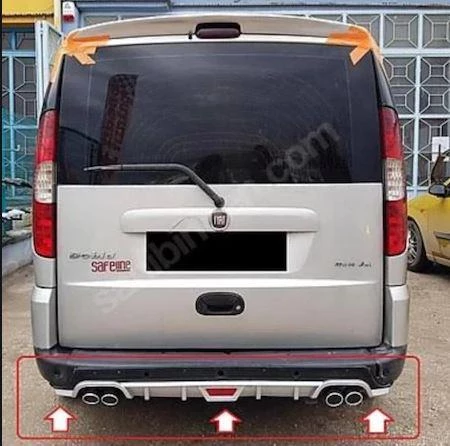 Fiat Doblo Araca Universal Model Difizör - 2