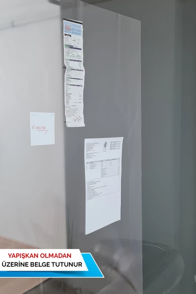 Akıllı Kağıt - 100x200 Cm Şeffaf, 1 Alana - 1 Bedava Yazı Tahtası - 5