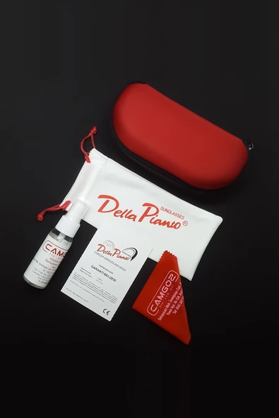 Della Pianto DP72BLACK Curved Harmony Siyah Kadın Güneş Gözlüğü - 2