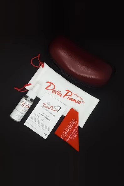 Della Pianto DP97GUN Mat Siyah Spor Model Erkek Güneş Gözlüğü - 3