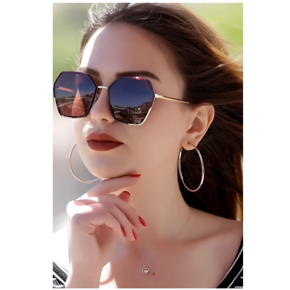 Daniel Klein DK4299-3 Polarize Camlı Kadın Güneş Gözlüğü - 2