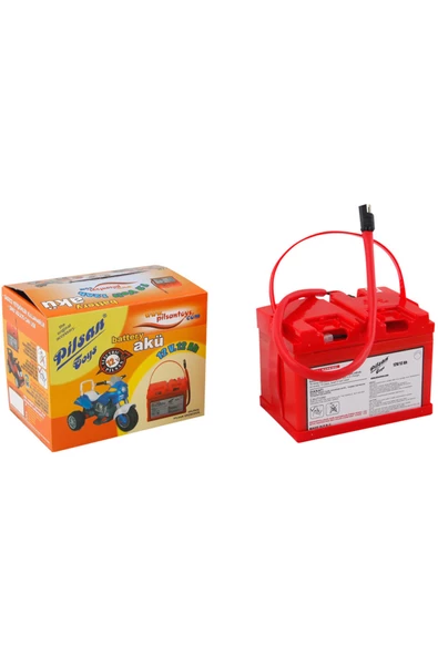 Pilsan Orjinal 12Volt 12 Amper Akü  Çocuk Akülü Araba Akü