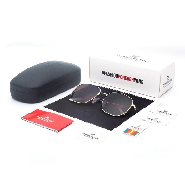 Daniel Klein DK4295-2 Polarize Camlı Kadın Güneş Gözlüğü - 3
