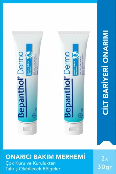 Bepanthol Derma Onarıcı Bakım Merhemi 30 gr x 2 Adet