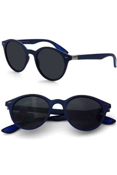 Daniel Klein DK3199-2 Yuvarlak Oval Polarize Camlı Unisex Güneş Gözlüğü - 3