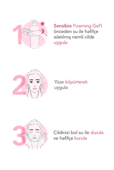 Bioderma Sensibio Foaming Gel Hassas ve Normal Ciltler Durulanan Micellar Yüz Temizleme Jeli 500 ml - 5