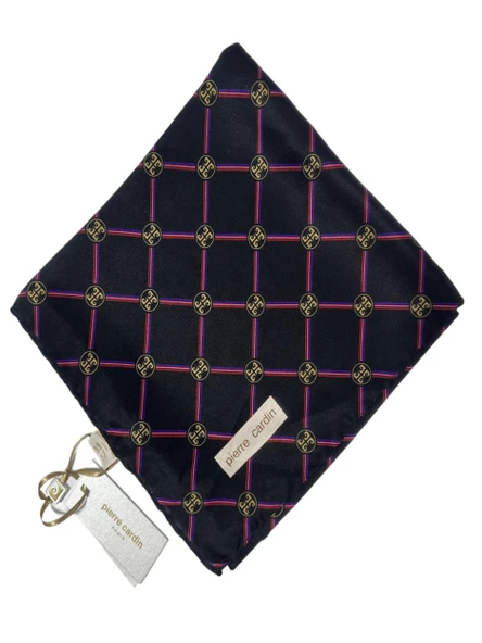 Pierre Cardin %100 İpek (Silk) Crepe Saten Eşarp - 8902230-312 - 2