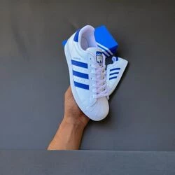 Adidas Superstar Mavi Beyaz ürün görseli