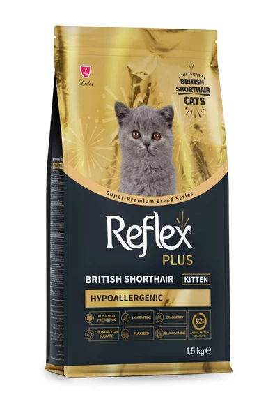 Plus British Shorthair Yavru Kedi Maması 1,5 kg