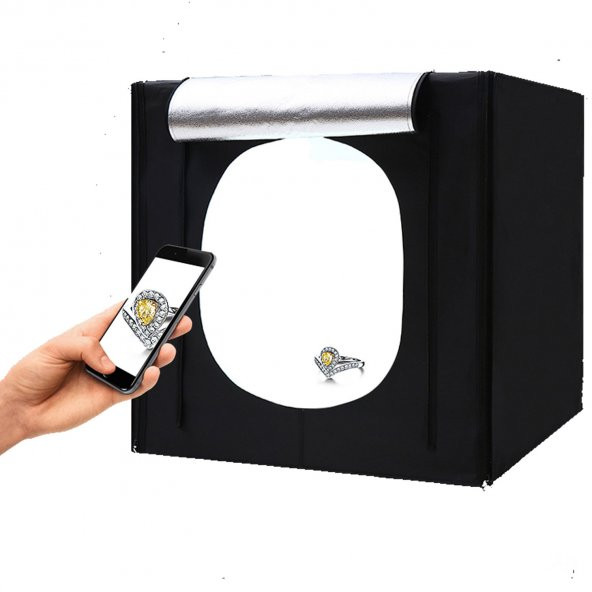 Deyatech Pro Ledli 5500kl Ürün Çekim Çadırı 60x60cm - 2