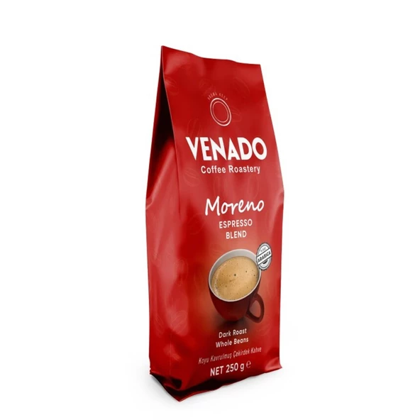 Venado Moreno Coffee Dark Çekirdek Kahve 250 gr %100 Arabica