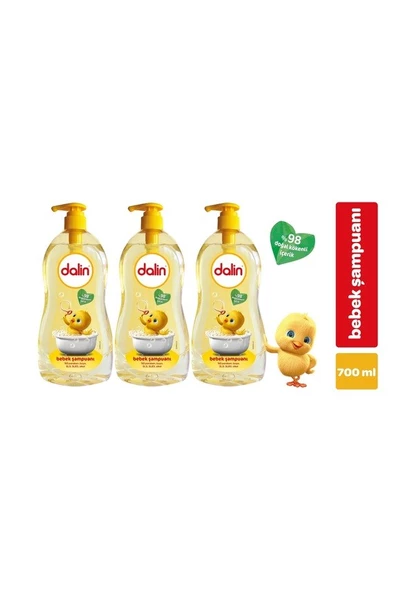 Dalin Klasik Bebek Şampuanı 700 ml 3 Adet