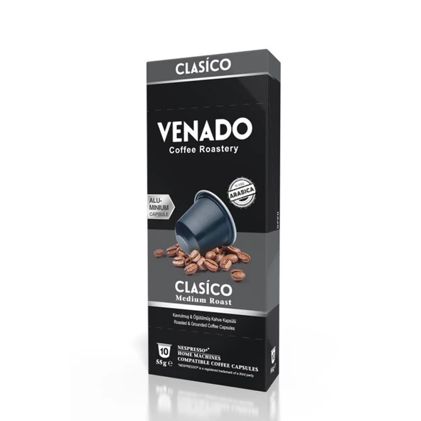 Venado Kapsül Kahve 10'lu Klasik %100 Arabica