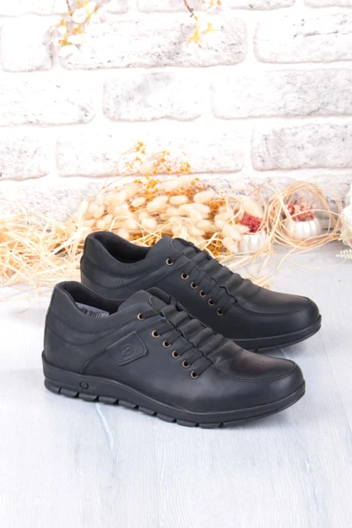 Mehmet Mete 3330 Grezör Rahat Kauçuk Taban Orijinal Hakiki Deri Erkek Ayakkabı ürün görseli