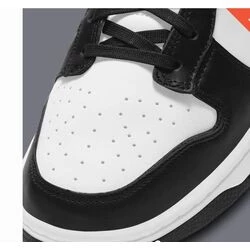 Nike Dunk Low Retro White Black - Resim 3