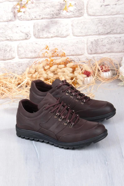 Mehmet Mete 5151 Grezör Rahat Kauçuk Taban Orijinal Hakiki Deri Erkek Ayakkabı - Resim 8