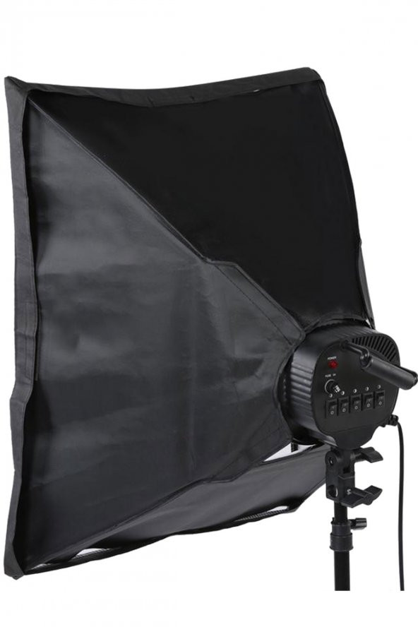 Softbox 50X70 Paraflaş 4 Duylu Sürekli Işık 200cm Ayaklı Set - 4