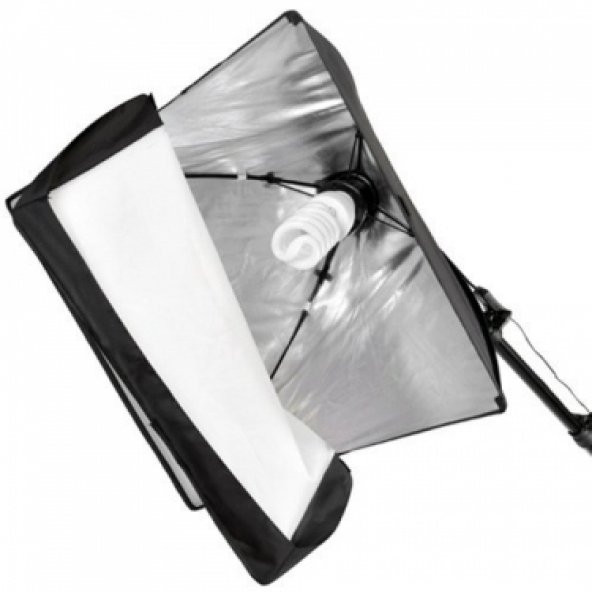 60x130 Ürün Çekim Masası 50x70 Softbox Sürekli Işık Seti Çiftli - 2