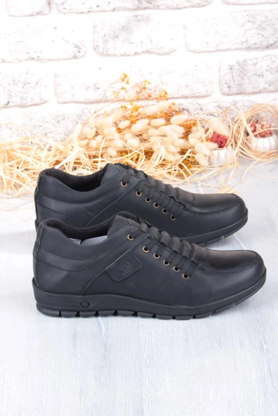 Mehmet Mete 3330 Grezör Rahat Kauçuk Taban Orijinal Hakiki Deri Erkek Ayakkabı - Resim 2