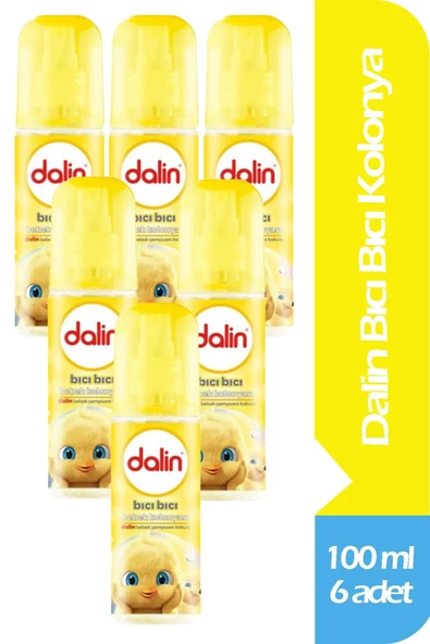 Dalin Bıcı Bıcı Kolonya 100 ml 6 Adet