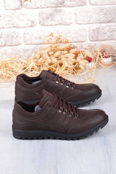 Mehmet Mete 5151 Grezör Rahat Kauçuk Taban Orijinal Hakiki Deri Erkek Ayakkabı - Resim 9