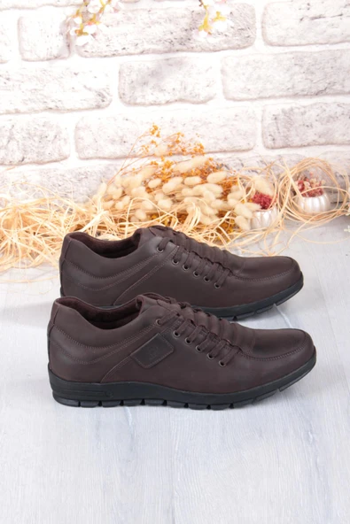 Mehmet Mete 3330 Grezör Rahat Kauçuk Taban Orijinal Hakiki Deri Erkek Ayakkabı - Resim 8