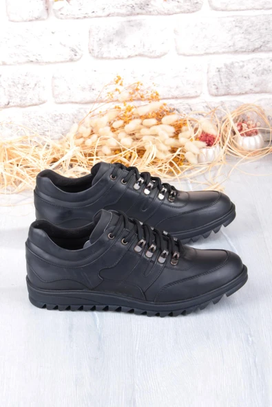 Mehmet Mete 5151 Grezör Rahat Kauçuk Taban Orijinal Hakiki Deri Erkek Ayakkabı - Resim 2