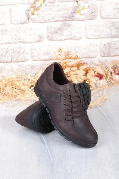 Mehmet Mete 3330 Grezör Rahat Kauçuk Taban Orijinal Hakiki Deri Erkek Ayakkabı - Resim 12