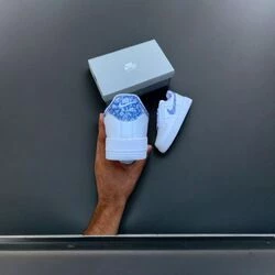 Nike Air Force Blue Paisley - Resim 3