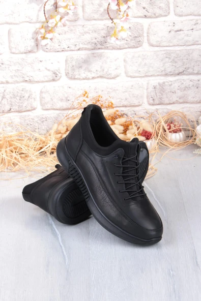 Mehmet Mete 8351 Rahat Kauçuk Taban Orijinal Hakiki Deri Erkek Ayakkabı - 6