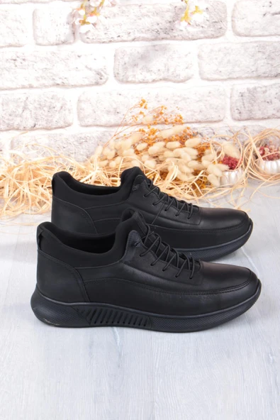 Mehmet Mete 8351 Rahat Kauçuk Taban Orijinal Hakiki Deri Erkek Ayakkabı - 2