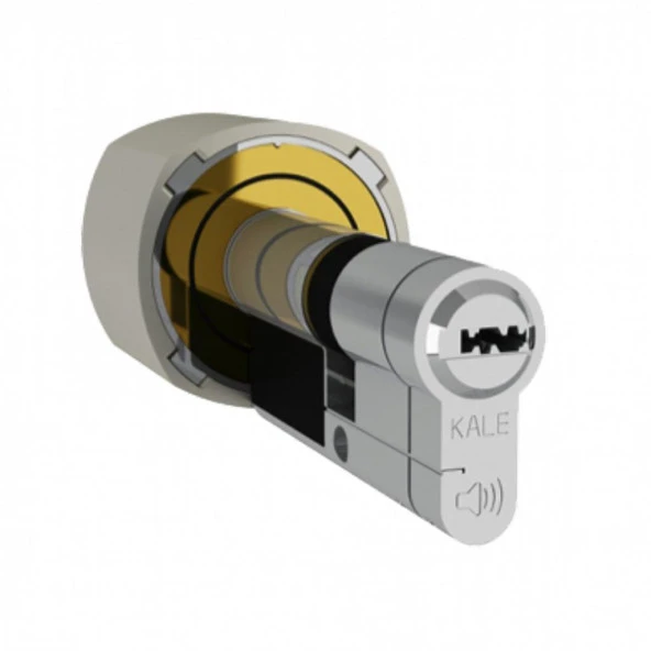 Kale 164Asyn Alarmlı Silindir 68 Mm Saten - Resim 3