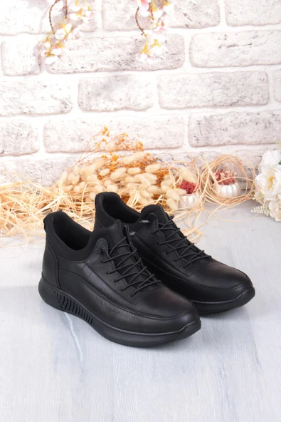 Mehmet Mete 8351 Rahat Kauçuk Taban Orijinal Hakiki Deri Erkek Ayakkabı - 7