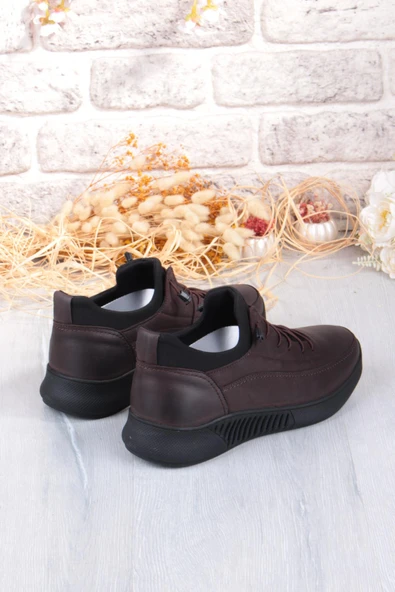 Mehmet Mete 8351 Rahat Kauçuk Taban Orijinal Hakiki Deri Erkek Ayakkabı - 12