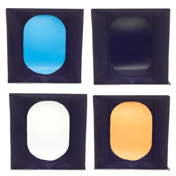 Ürün Çekim Çadırı Mini Stüdyo 40x40 Ledli Professional - 3